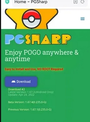 PGsharp | 偽の GPS 位置情報スプーファー