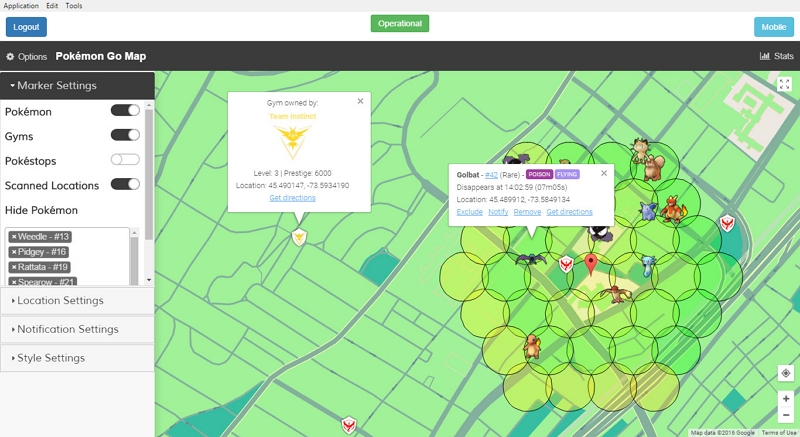 live location maps | pokemon go pokemon spawns