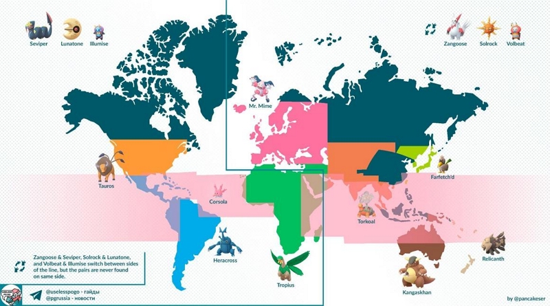 pokémon go regional map | pokemon go regional map