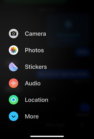 choose Location in Messages | Request Location on iPhone