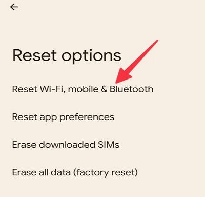 重置WiFi |修復 GPS 無法運作的問題