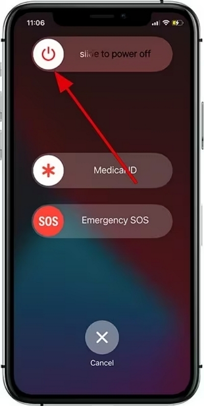 重啟你的 iPhone |未找到位置 均值