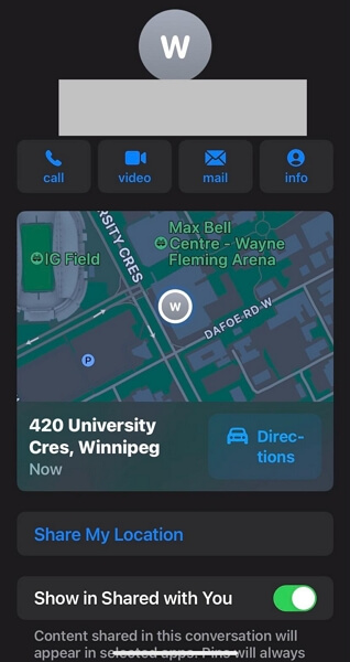  tap someone profile | See Someone Location