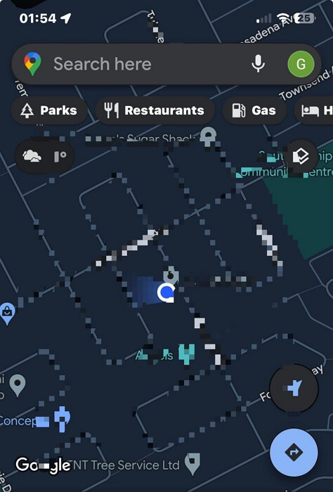 Tippen Sie auf das Google-Kontoprofil | App Store-Standort ändern