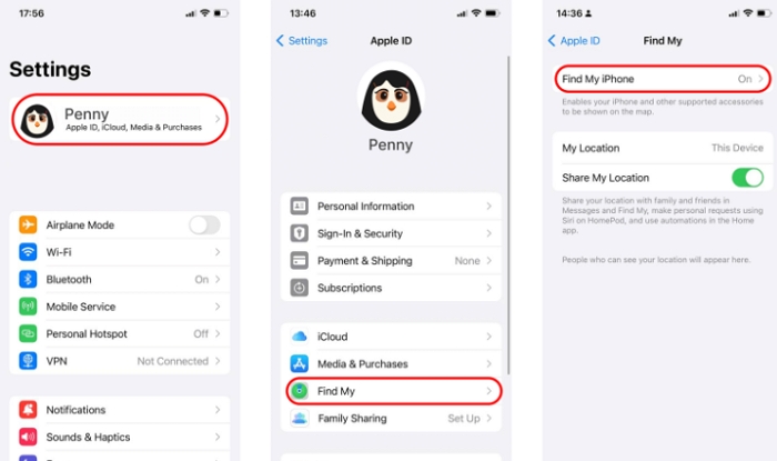 開啟「分享我的 iPhone」|更新後「尋找我的位置共享」不起作用