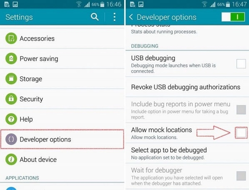 Change Bumble Location via Android Setting 2 | Change Your Location on Bumble