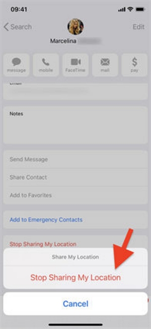 選擇停止分享我的位置|如何在 life360 上暫停您的位置