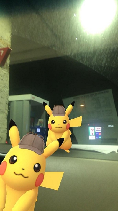 encounter pikachu | shiny detective pikachu