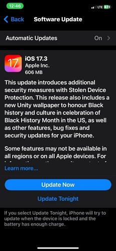點擊軟體更新 Snapchat | iPhone 上的 Snapchat 位置不起作用