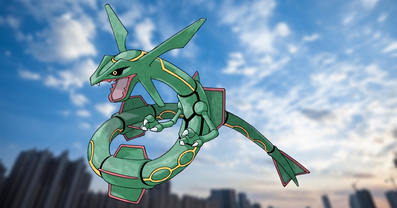find the location of recent raids | rayquaza pokemon go