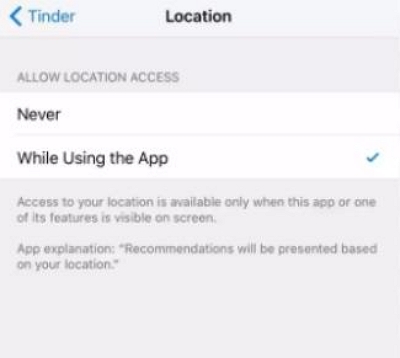 updates your location | tinder how does it work