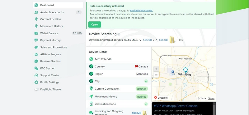 view the target’s location | Track Someone’s Location on WhatsApp