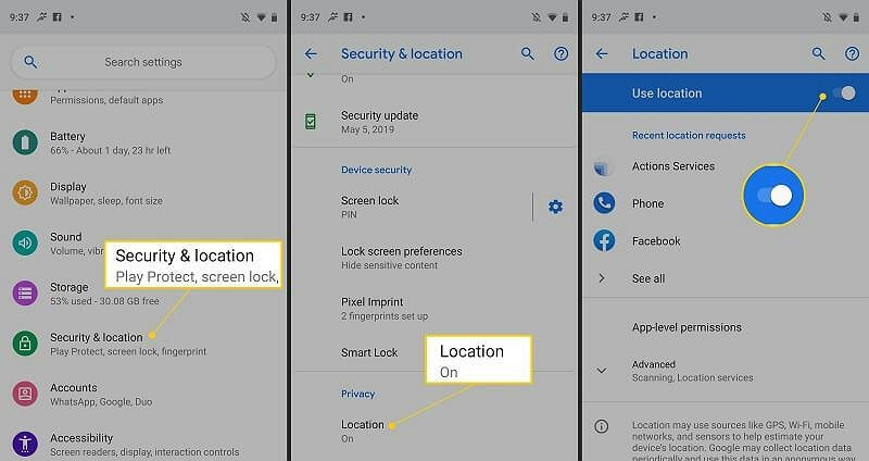在 Android 2 上停用定位服務 |在無人知曉的情況下關閉 Life360 上的位置