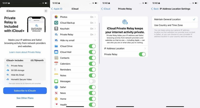 turn off Private Relay | why is my safari location wrong on my iphone