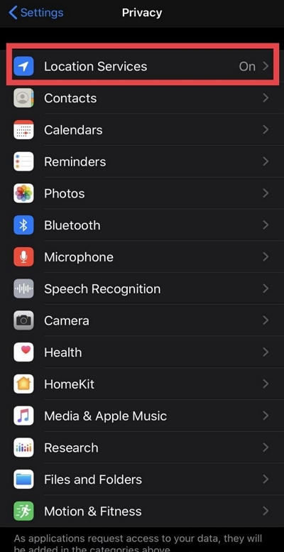 location service | add location on twitter profil