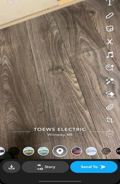 location filter | when does your snapchat update location