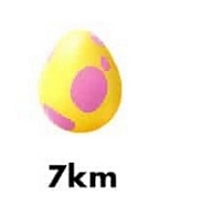 7 km eggs | hatch eggs pokemon go