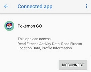 Ensure your device settings | pokemon go adventure sync