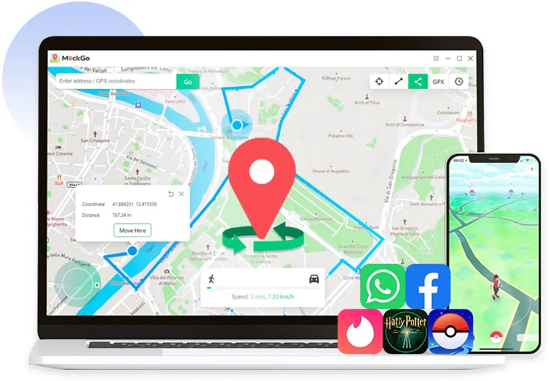 LMockGo | gefälschtes GPS Pokemon Go