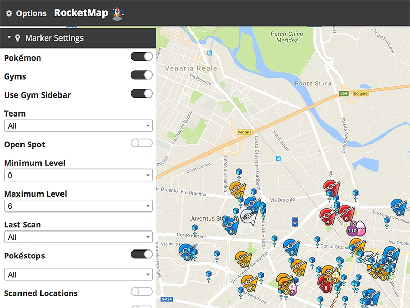 Rocket Map | pokemon go pokemon map live