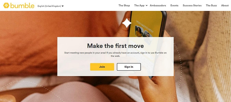 bumble | location based dating apps