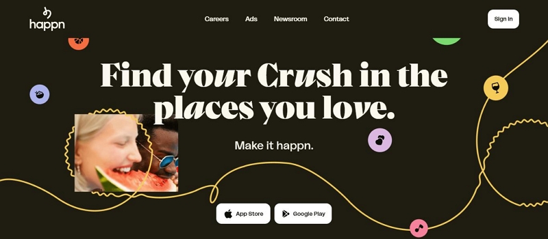 happn | location based dating apps
