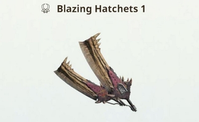 blazing hatchets | monster hunter now dual blades