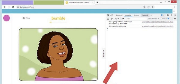 access the developer mode | how to see who liked you on bumble