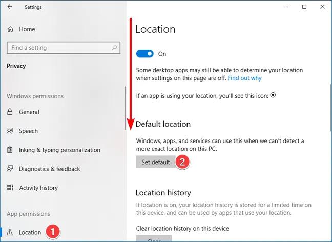 PC-Standort über Einstellungen ändern | Standort auf Windows-PC ändern