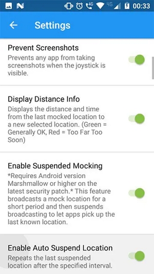 Enable Suspended Mocking | pokemon go adventure sync