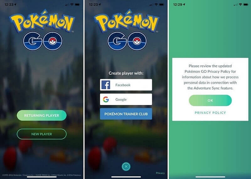 create a new account | pokemon go soft ban