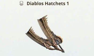 diablos hatchets | monster hunter now dual blades