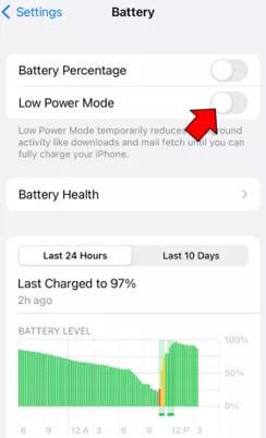 disable Low Power Mode | Life360 Not Updating Location