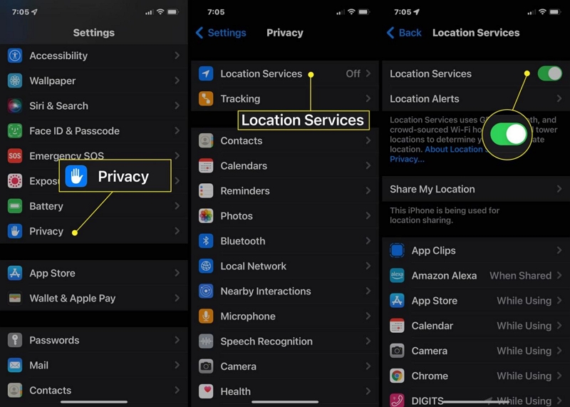 プライバシー セキュリティ | Snapchat の位置情報フィルターが機能しない
