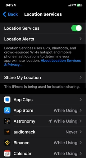 enable location services for WhatsApp | Why Is Live Location Not Updating on WhatsApp
