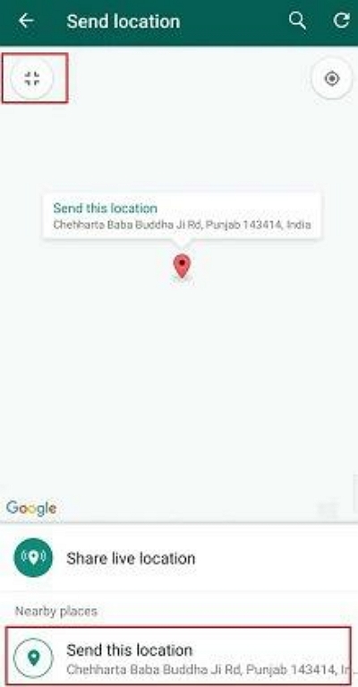 Paper Clip | how to fake share location on whatsapp