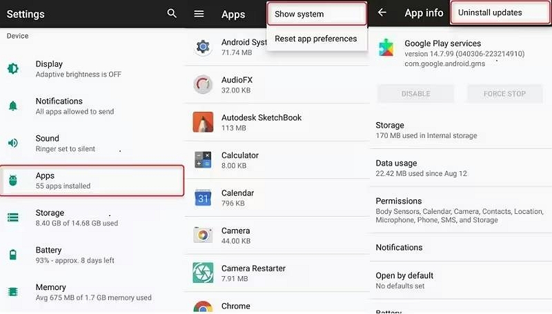 Google Play Services Updates | how to fake share location on whatsapp