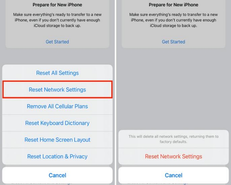Reset Phone Network Settings | Fix Waze GPS Not Working
