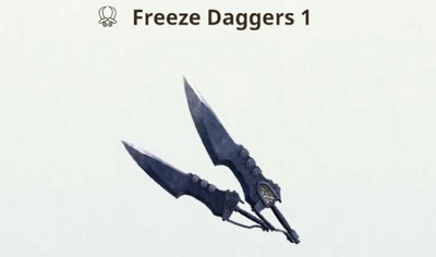 freeze daggers | monster hunter now dual blades