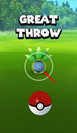 get a great throw | pokemon go excellent throw