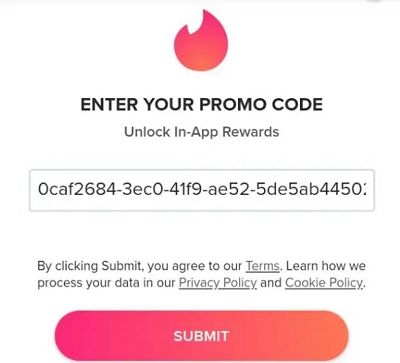 promo codes from the online website | get tinder gold for free