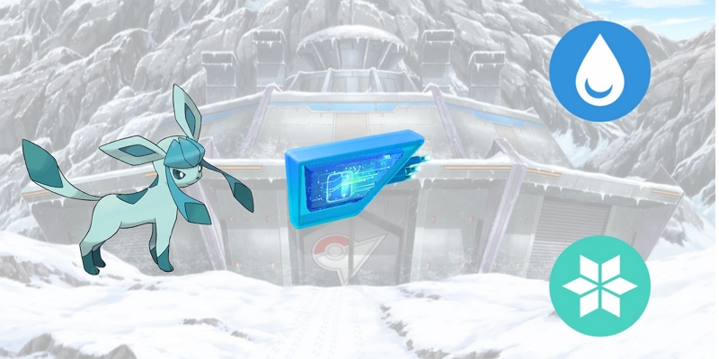 icy glaceon | eevee evolutions pokemon go