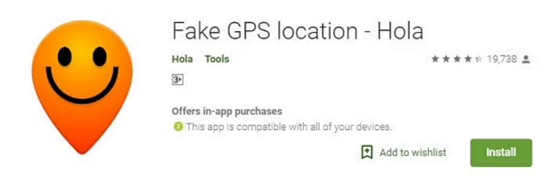 Hola GPS Location | fake location zalo