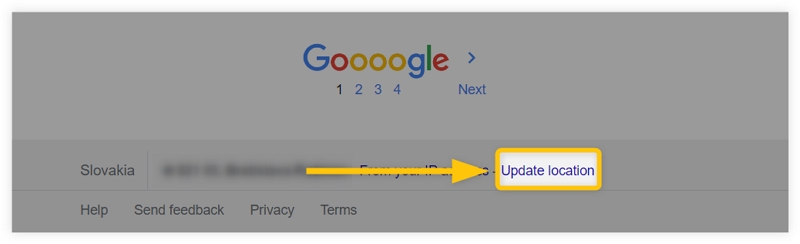 change Google location via Sensors 5 | change location on google