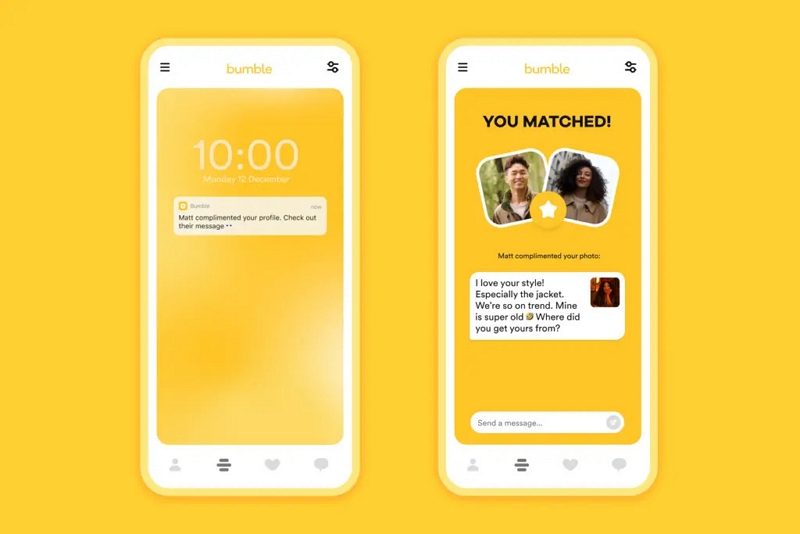 checking beeline | how do compliments work on bumble