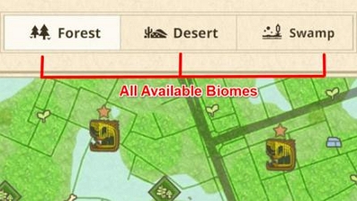The available Biomes | monster hunter now resource respawn