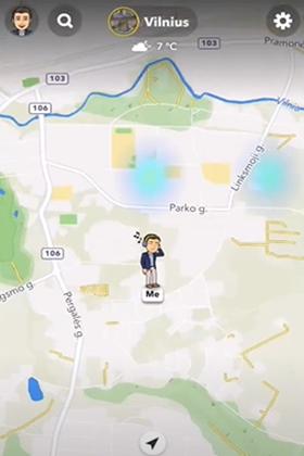 Only share with these friends | How to Share Your Location on Snapchat