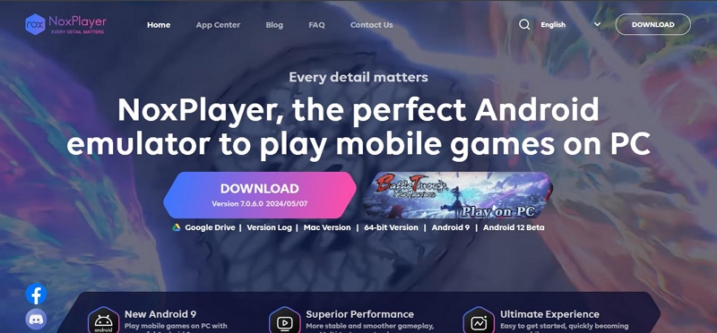 official website | nox player