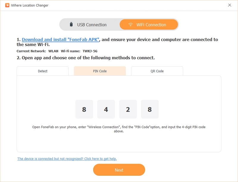 wireless fonefab | wireless connection iwhere location changer