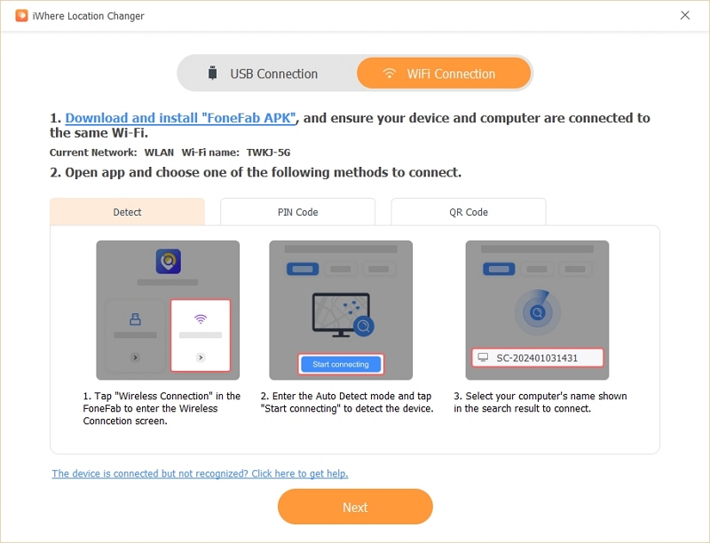 wireless iwhere | wireless connection iwhere location changer